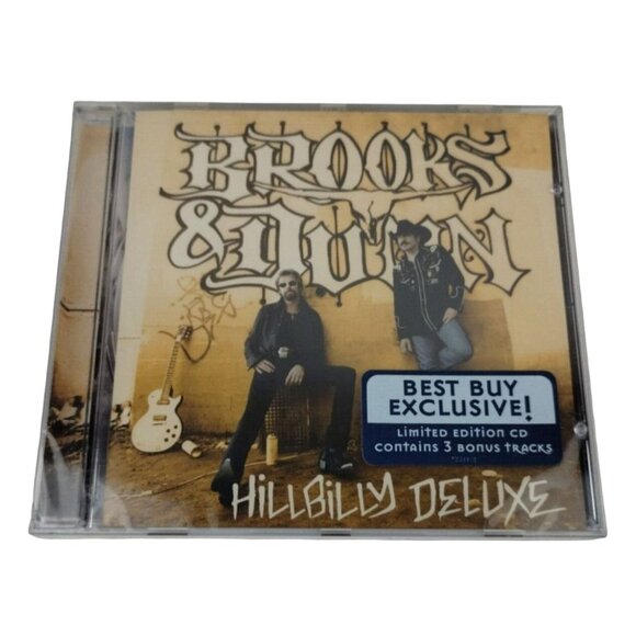 Brooks and Dunn Hillbilly Deluxe Country Music Best Buy Exclusive Bonus Tracks - Picture 1 of 3